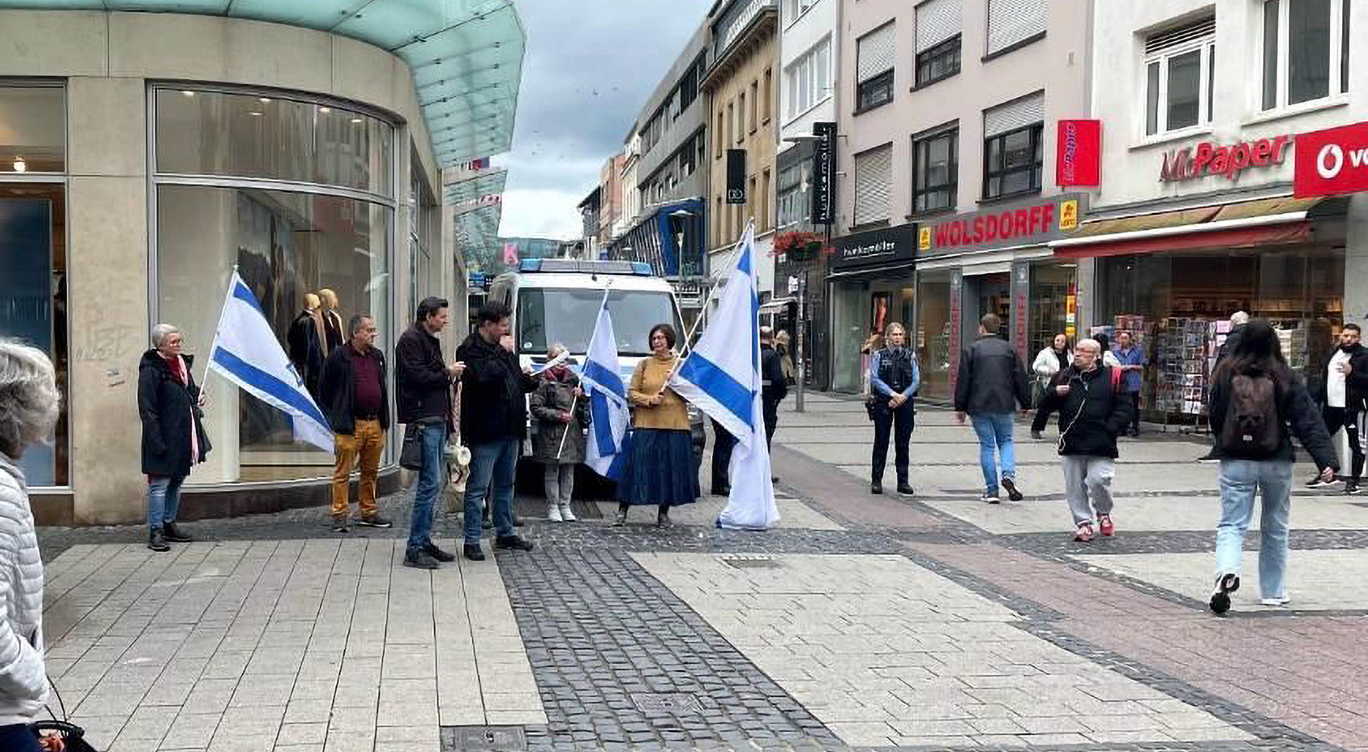 Gedenken an den Terrorüberfall der Hamals am 7. Oktober 2024 in Kaiserslautern