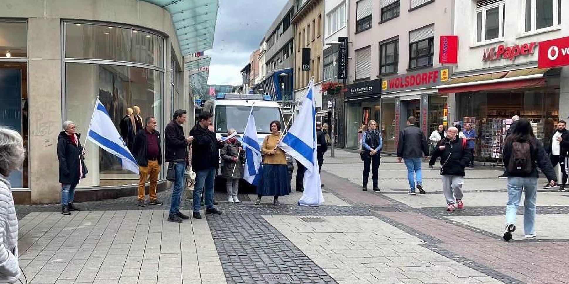 Gedenken an den Terrorüberfall der Hamals am 7. Oktober 2024 in Kaiserslautern